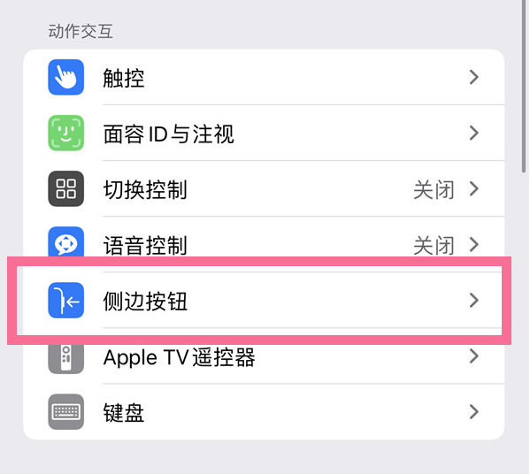 神湾镇苹果14维修店分享iPhone14 Plus侧键双击下载功能关闭方法 