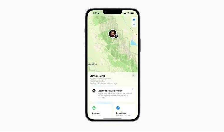 神湾镇苹果14维修分享iPhone14系列中 FindMy功能通过卫星分享位置方法教程 