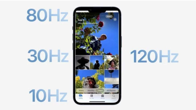 神湾镇苹果14维修分享iPhone 14有高刷吗 
